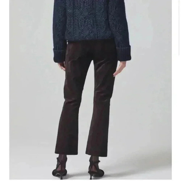 NWT Citizens Isola Cropped Boot Cut Velvet Jeans size 32 - Picture 2 of 10